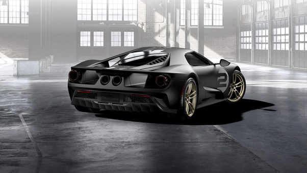 Ford GT 66 Heritage Edition Rear Wallpaper