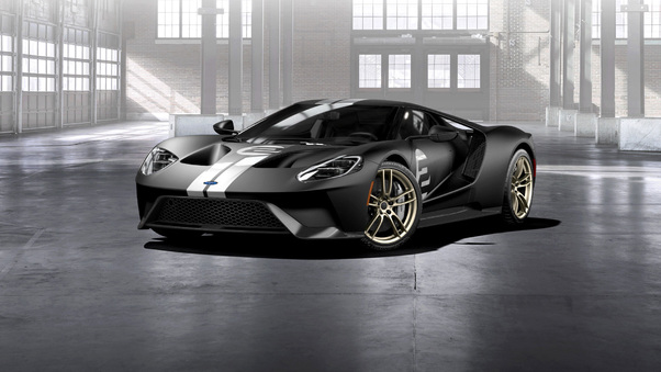 Ford GT 66 Heritage Edition Side View Wallpaper