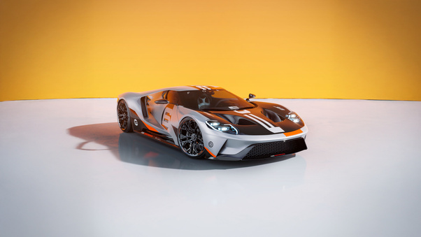 Ford Gt Custom Livery 2025 Wallpaper