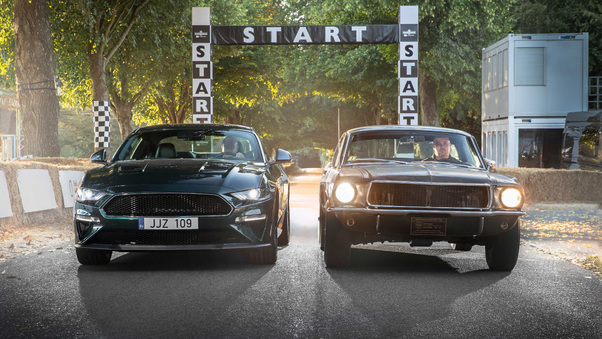 Ford Mustang Bullitt And GT Fastback Wallpaper