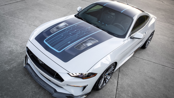 Ford Mustang Lithium 2019 Upview Wallpaper