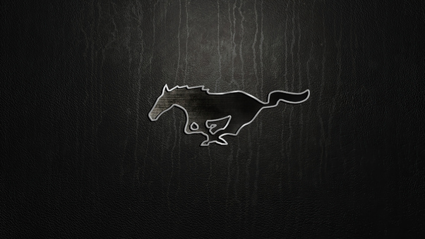 Ford Mustang Logo 4k Wallpaper