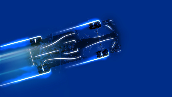 Formula 1 Minimalism Artwork 4k Wallpaper