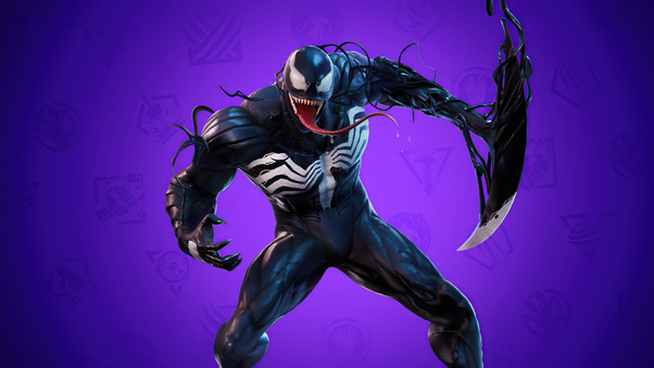 Fortnite Marvel Series Venom 4k Wallpaper