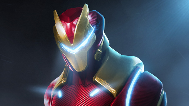 Fortnite X Marvel Iron Man Wallpaper