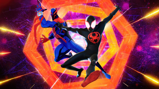 Fortnite X Spiderman Across The Spider Verse Wallpaper