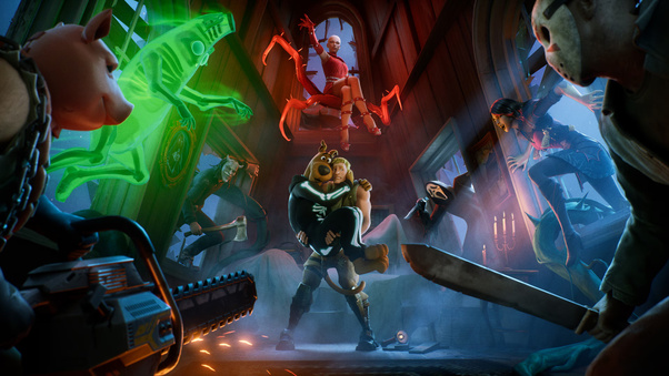 Fortnitemares 2025 (2048x2048) Resolution Wallpaper