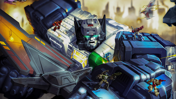 Fortress Maximus In Transformers Titans Return 2018 Wallpaper
