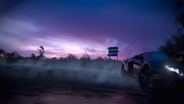 Forza Horizon 3 Lamborghini Aventador Drifting 4k Wallpaper