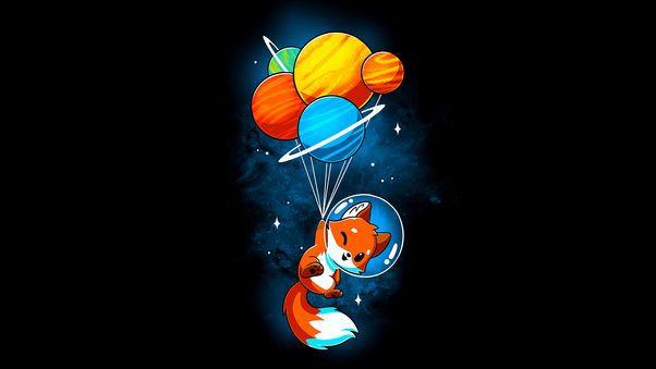 Fox Minimal 8k (1280x720) Resolution Wallpaper
