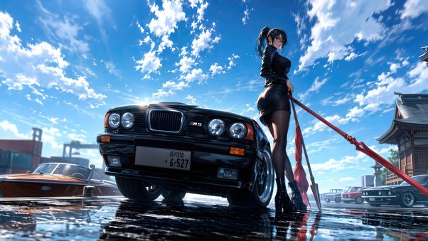 Furiosa Of The Asphalt X Jujutsu Kaisen (1152x864) Resolution Wallpaper