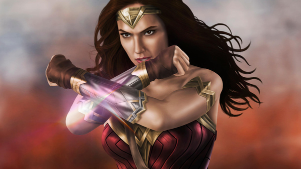 Gal Gadot Wonder Woman New Art Wallpaper