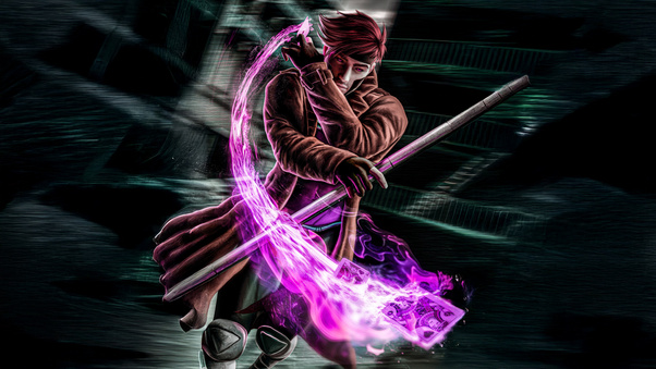 Gambit The Ace Of Spade Wallpaper