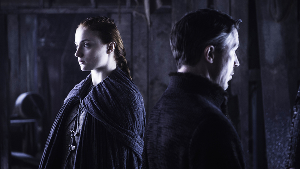 Game Of Thrones Sansa Stark And Lord Petyr Baelish Wallpaper