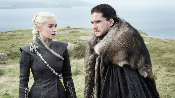 Game Of Thrones Season 7 Daenerys And Jon Snow 4k Wallpaper