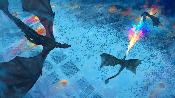 Game Of Thrones Season 8 Dragons Digital Art Wallpaper