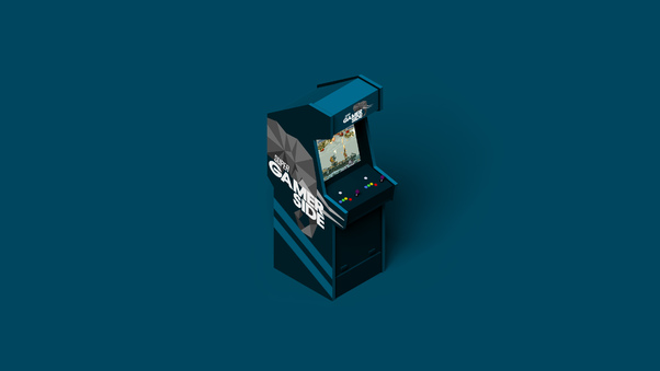 Gamerside Arcade Gaming Minimalist 4k Wallpaper