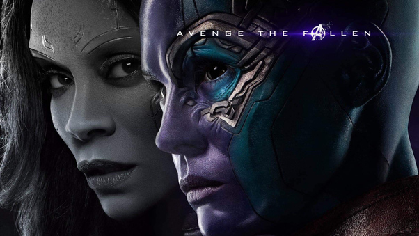 Gamora And Nebula In Avengers Endgame 2019 Wallpaper
