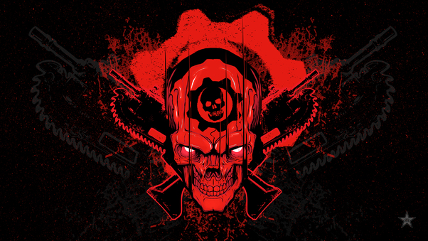 Gears Of War 4 Skull Wallpaper