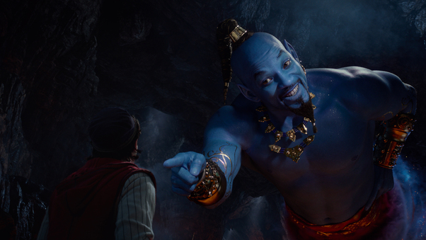 Genie In Aladdin 2019 Wallpaper