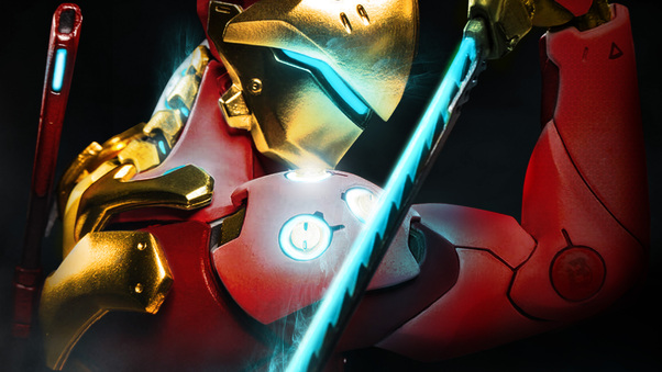 Genji As Iron Man Wallpaper