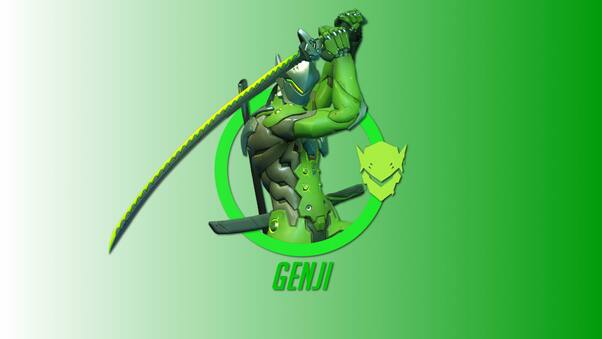Genji Overwatch Hero 4k Wallpaper
