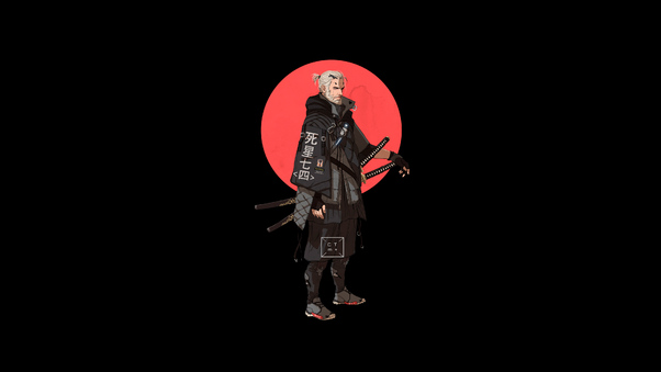 Geralt Of Rivia The Witcher 4k Minimalism Wallpaper