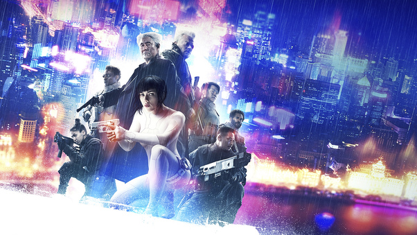 Ghost In The Shell 5k Poster Wallpaper