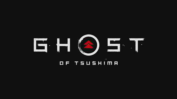 Ghost Of Tsushima Logo 4k Wallpaper