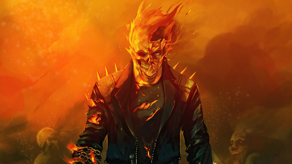 Ghost Rider 4k Artwork 2020 Wallpaper