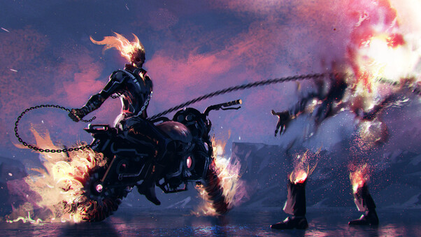 Ghost Rider Artwork Wallpaper