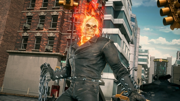 Ghost Rider Marvel Vs Capcom Infinite Wallpaper