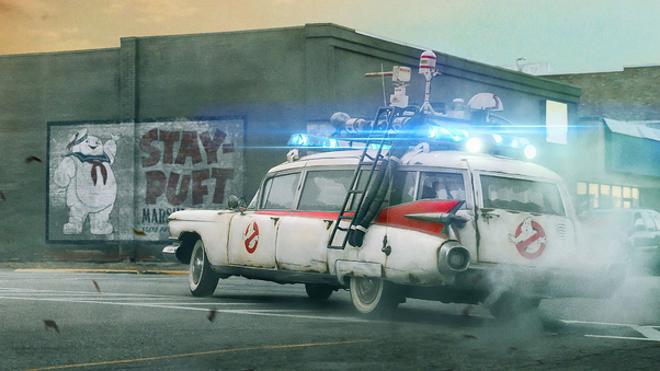 Ghostbusters Afterlife Movie 2021 Wallpaper