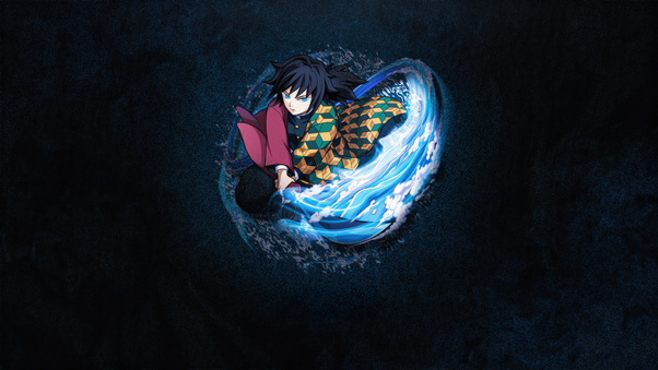 Giyu Tomioka Kimetsu No Yaiba Wallpaper