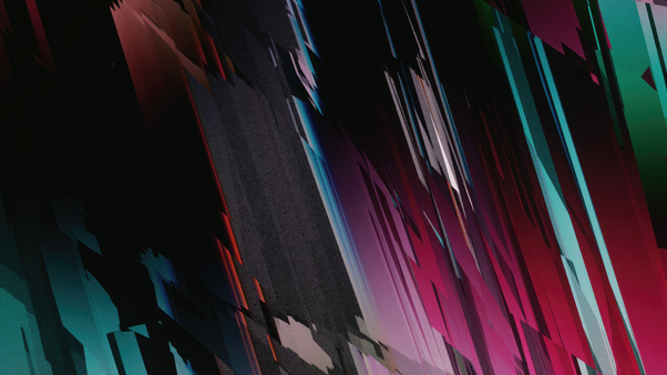 Glitch Abstract 4k Wallpaper