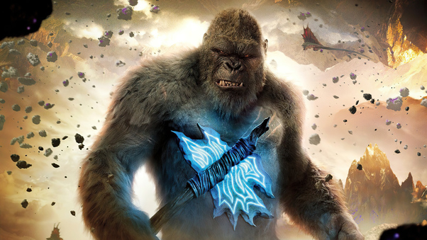Godzilla In Godzilla V Kong Movie 5k Wallpaper