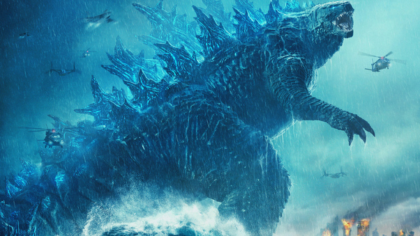 Godzilla King Of The Monsters 2019 Poster Wallpaper