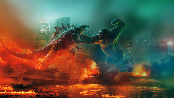 Godzilla Vs Kong 15k Wallpaper