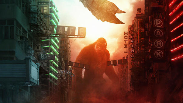 Godzilla Vs Kong 2021 5k Wallpaper