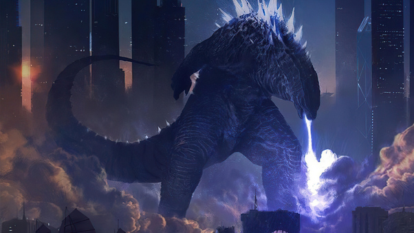 Godzilla Vs Kong City Apocalypse 4k Wallpaper