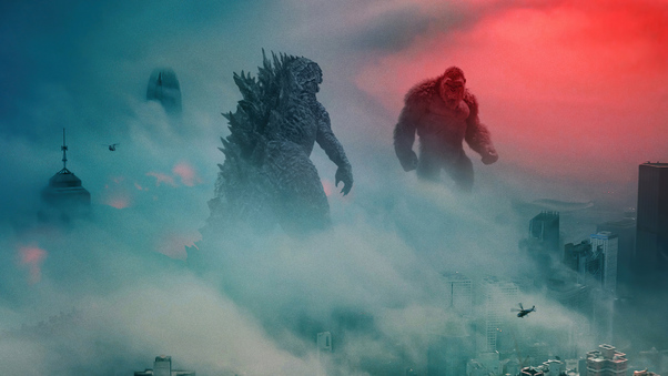 Godzilla Vs Kong Movie 4k Wallpaper