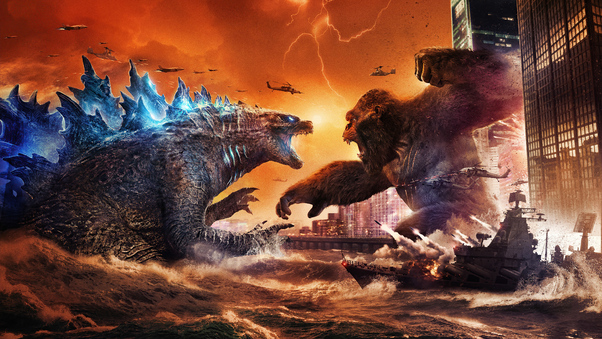 Godzilla Vs Kong Movie 5k Wallpaper