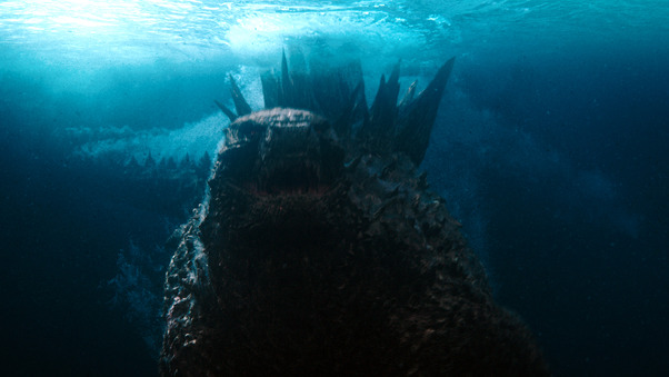 Godzilla Vs Kong Underwater Wallpaper