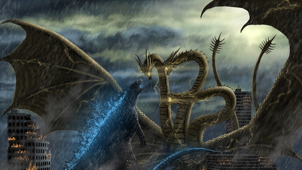 Godzilla Vs Monsters Wallpaper
