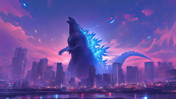 Godzilla X Kong The New Empire 2024 4k Wallpaper