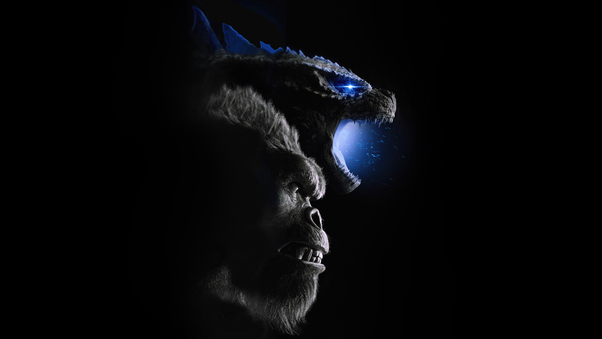 Godzilla X Kong The New Empire 8k Poster Wallpaper
