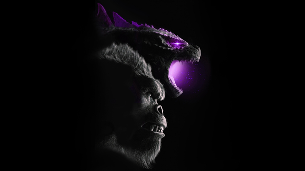 Godzilla X Kong The New Empire Purple Variant Wallpaper