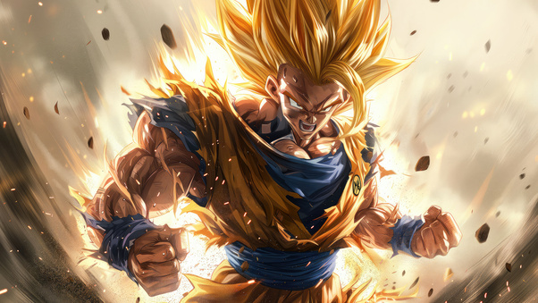 Goku Unique Appeal Wallpaper