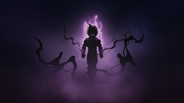 Goku Unleashed Powers Wallpaper