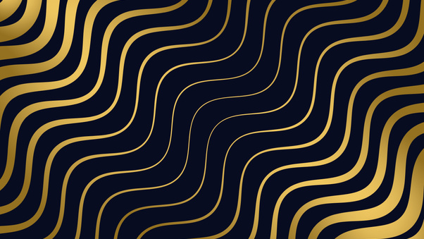 Gold Swirls Abstract 5k Wallpaper